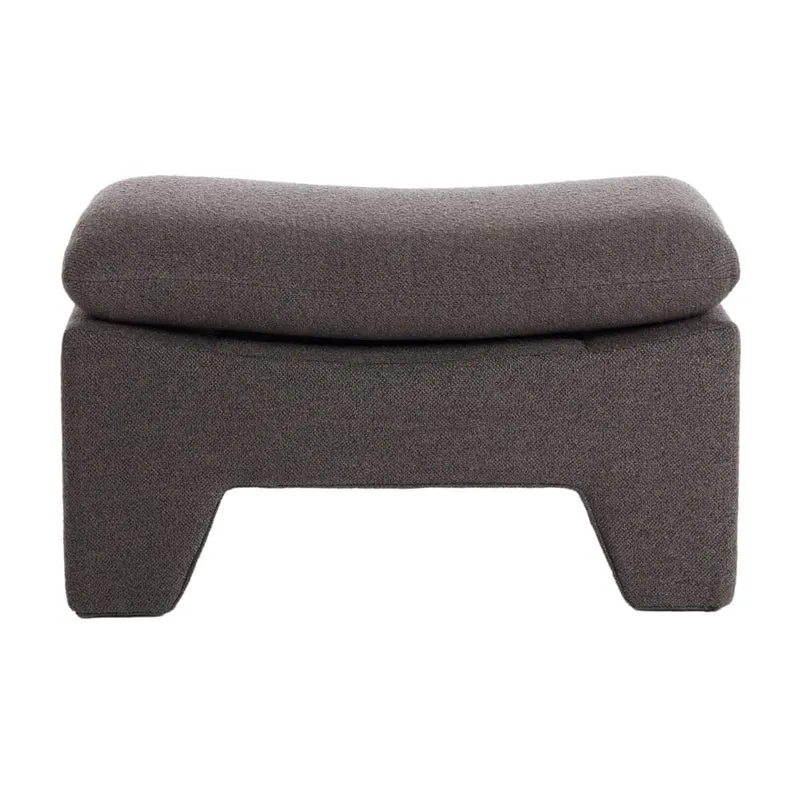 Hocker DASHA, dunkel braun 80x40x48,5cm