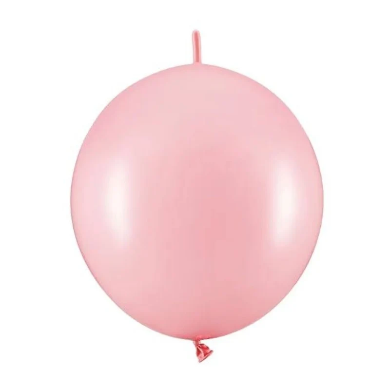 Latexballon 28 cm Verbindungsballon Pastell Baby Pink | 20 Stück
