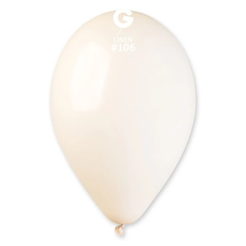 Latexballon 28-30 cm Marshmallow sortiert #110 | 10 Stück