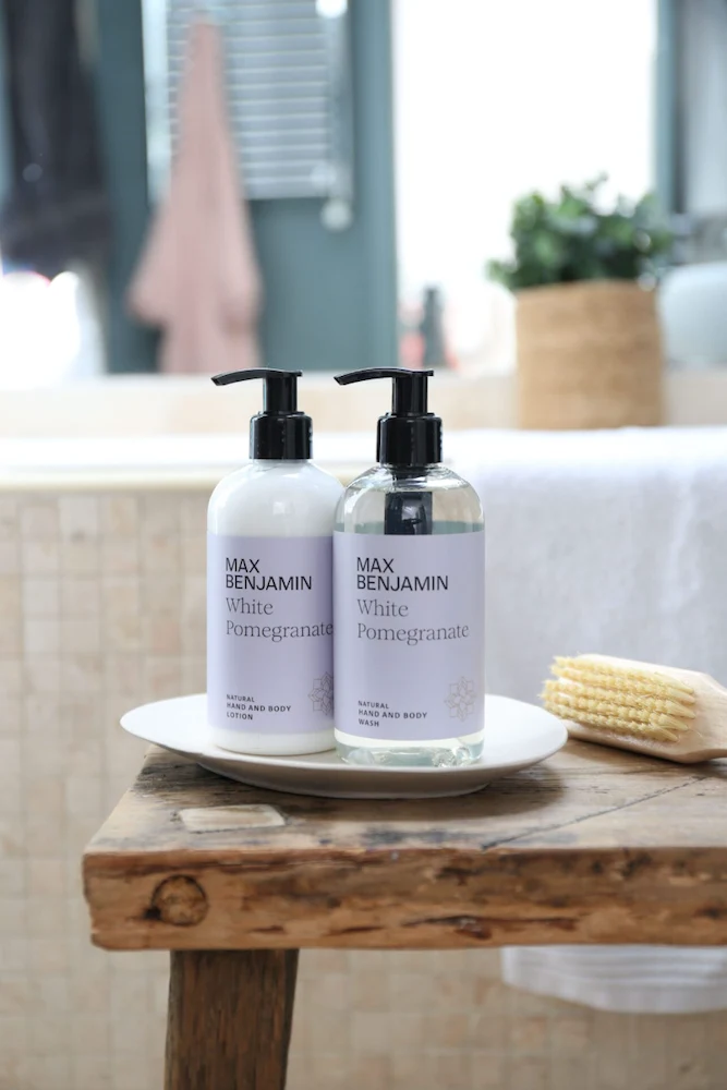 Hand & Body Wash & Lotion-Geschenkset - White Pomegranate