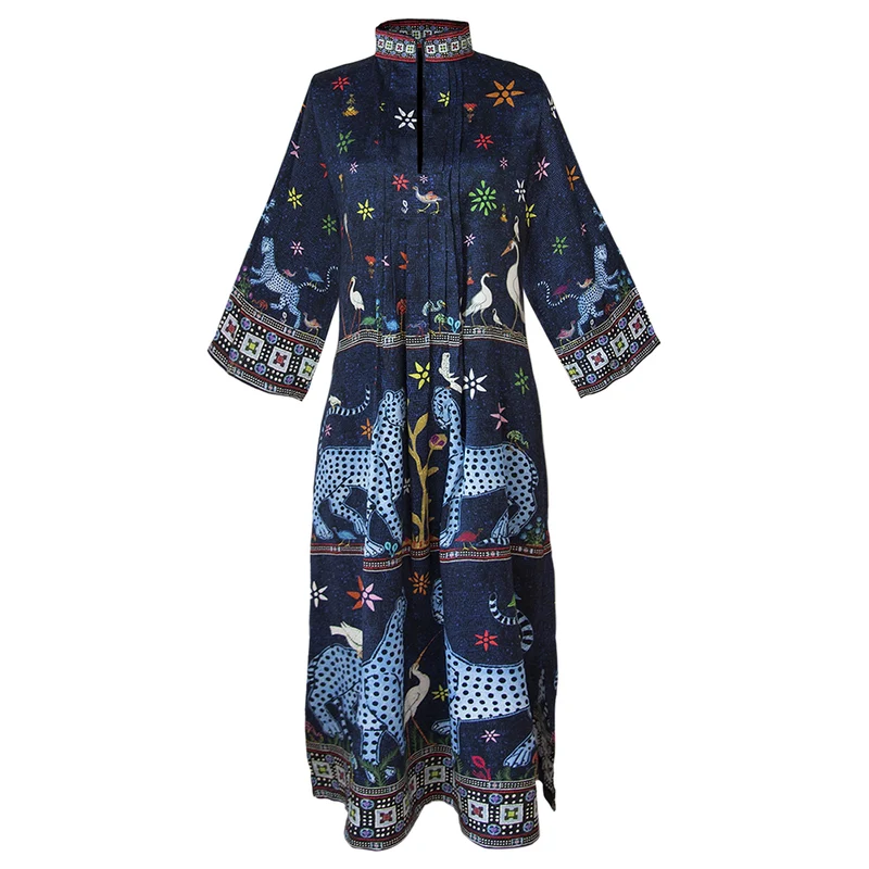 Kaftan BLU NOTTE, 100% Seide