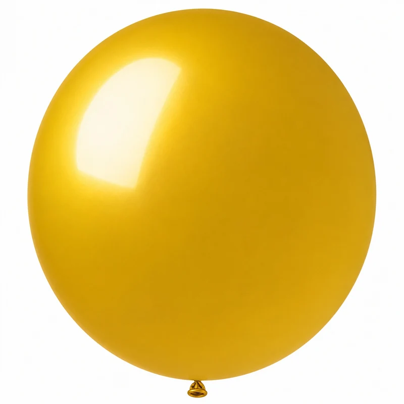 Latexballon 80cm/31" Metallic | 1 Stück Farbwahl