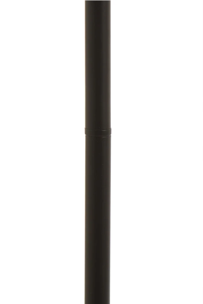 Stehleuchte MISTY, grau Rauchglas Ø30x160cm