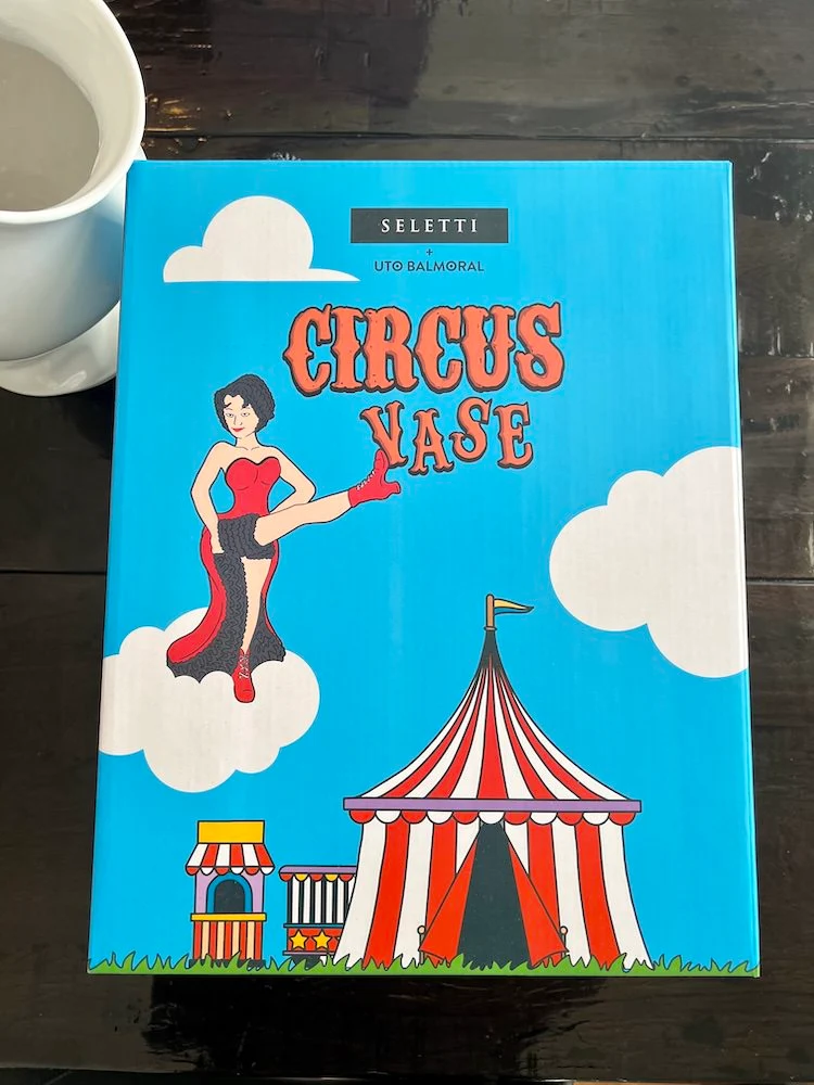 Vase CIRCUS LUCY weiß