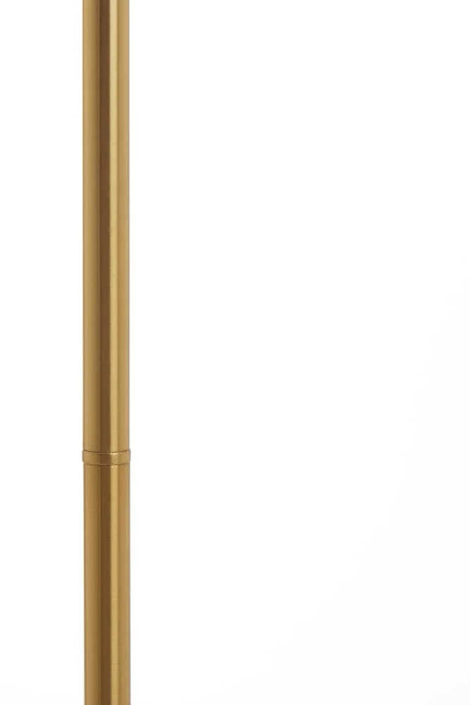 Stehleuchte MISTY gold Rauchglas Ø30x160cm