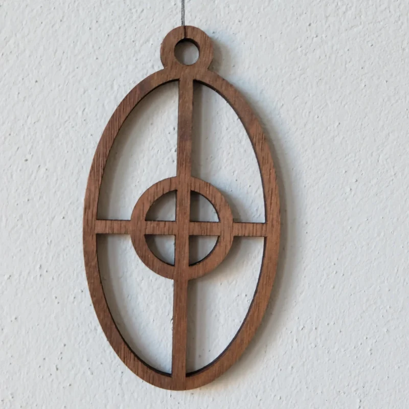 Oster Ornamente (5er Set) - Osterschmuck aus Holz - DesignWe.Love