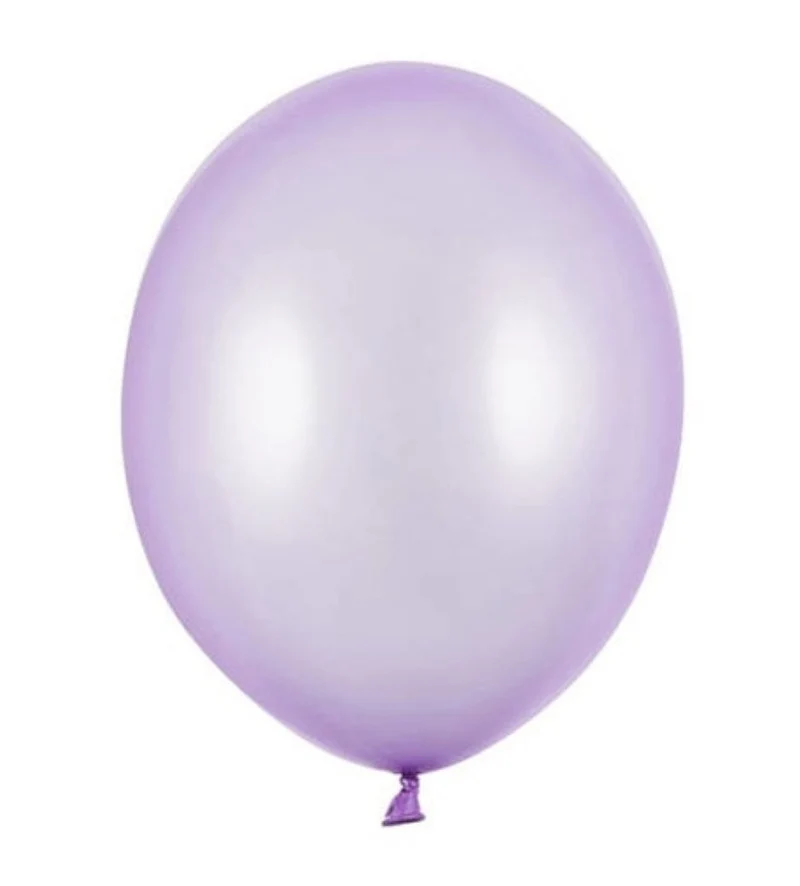 50 Stk. Luftballon Ø30cm "Uni Metallic" | Wisteria Lila