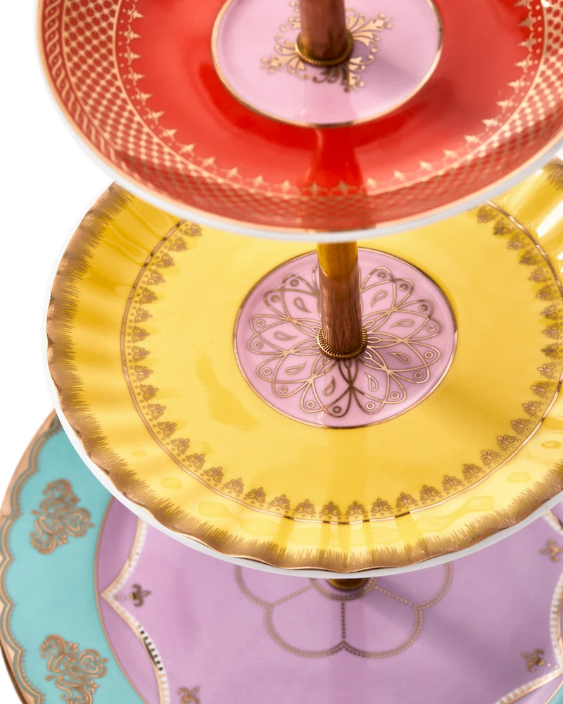 Etagere GRANDPA High Tea Set aus Porzellan