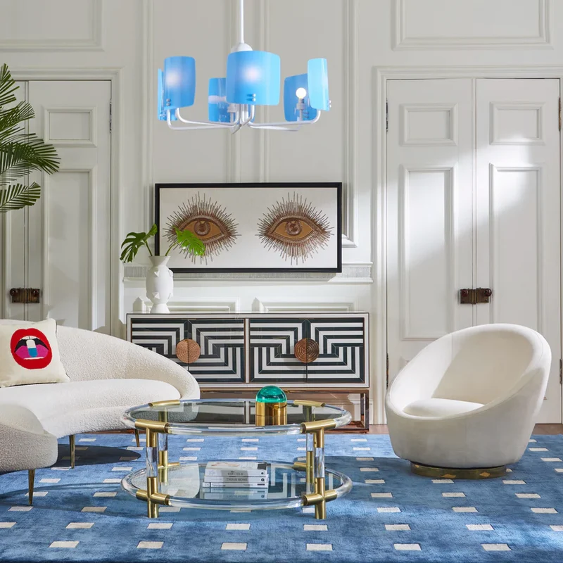 Loungesessel ETHER SWIVEL CHAIR, Bergamo Snow