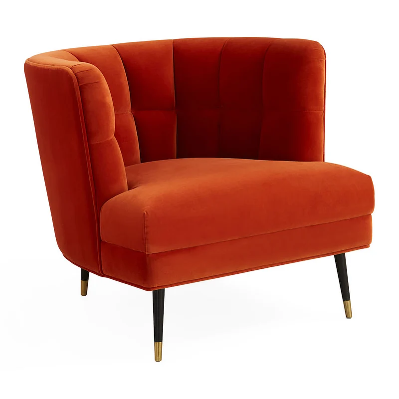 Sessel DRAPER CLUB Chair, orange