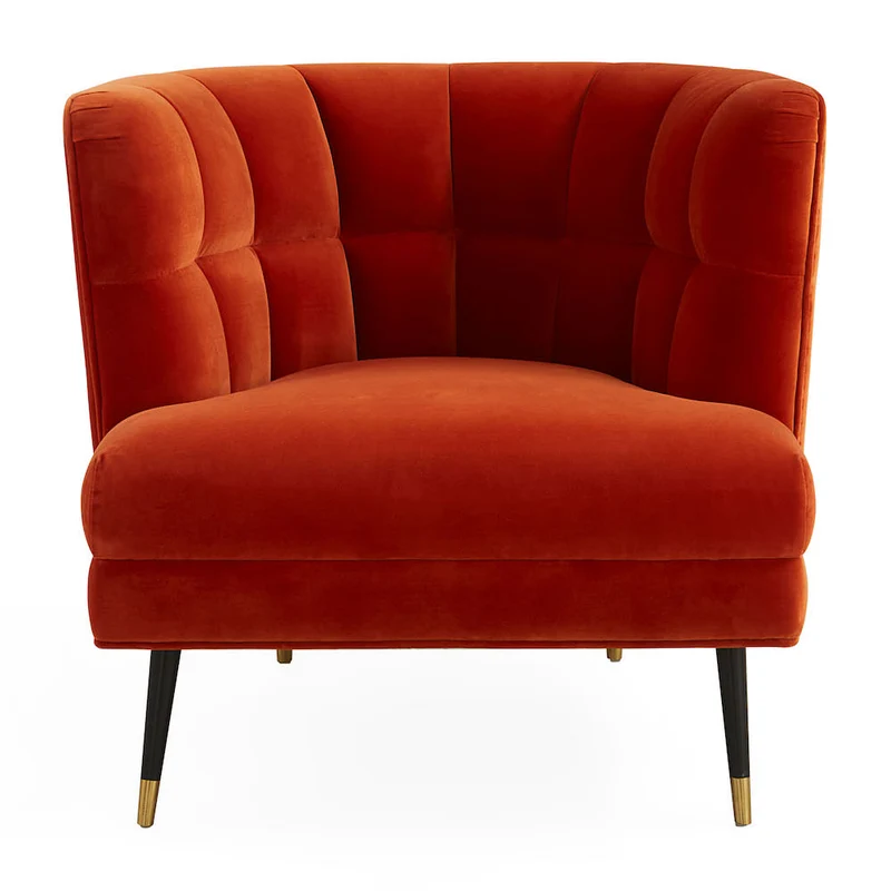 Sessel DRAPER CLUB Chair, orange