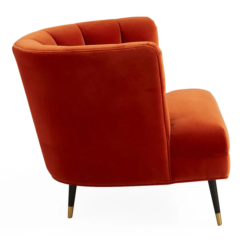 Sessel DRAPER CLUB Chair, orange