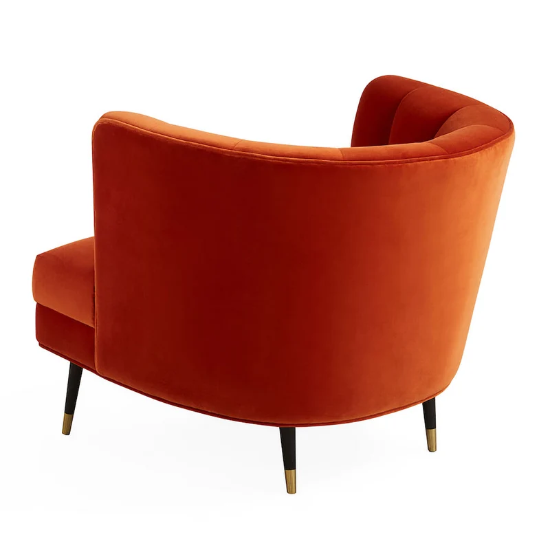 Sessel DRAPER CLUB Chair, orange