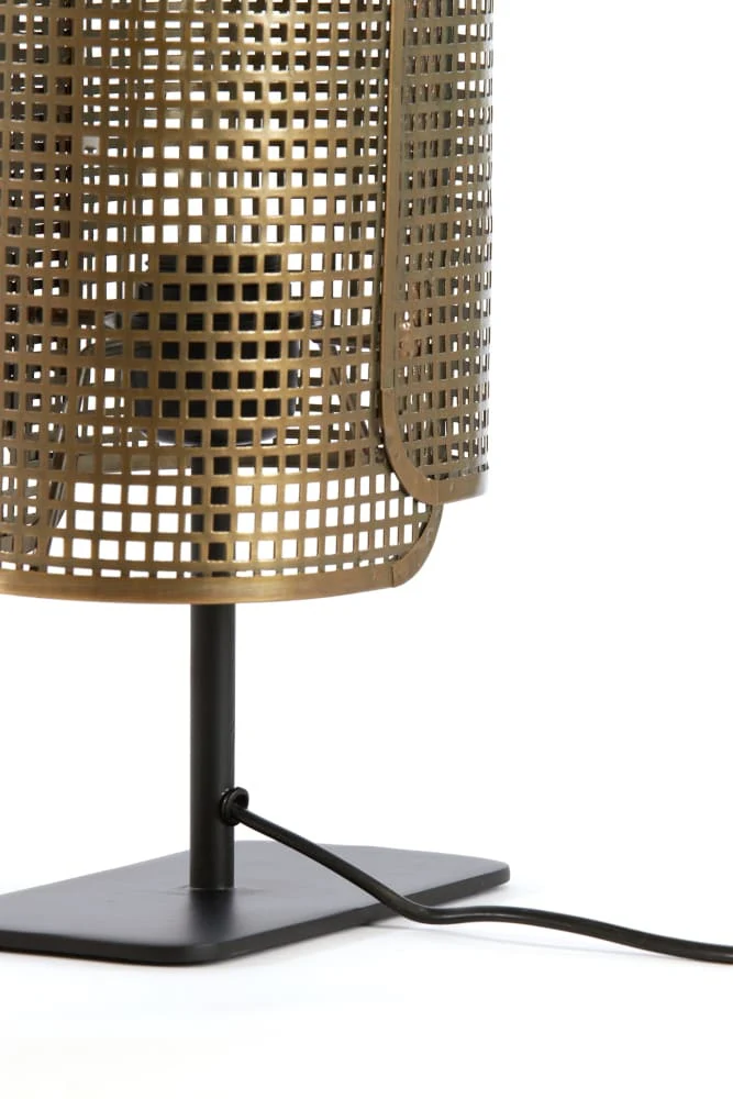 Tischleuchte MACI antik Bronze 20x13x41cm