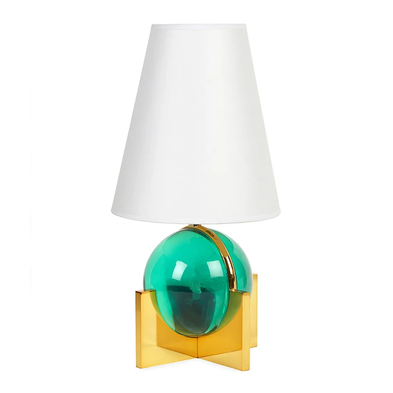 Tischlampe GLOBO VANITY in grün