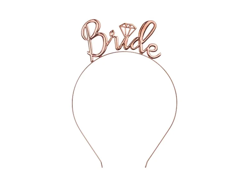 Haarreif Braut "Bride" | Roségold