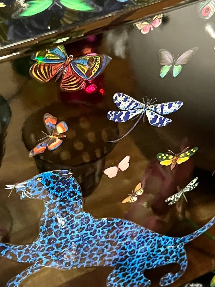 Lacktablett DRAGONFLIES Grandissimo 45cm x 60cm