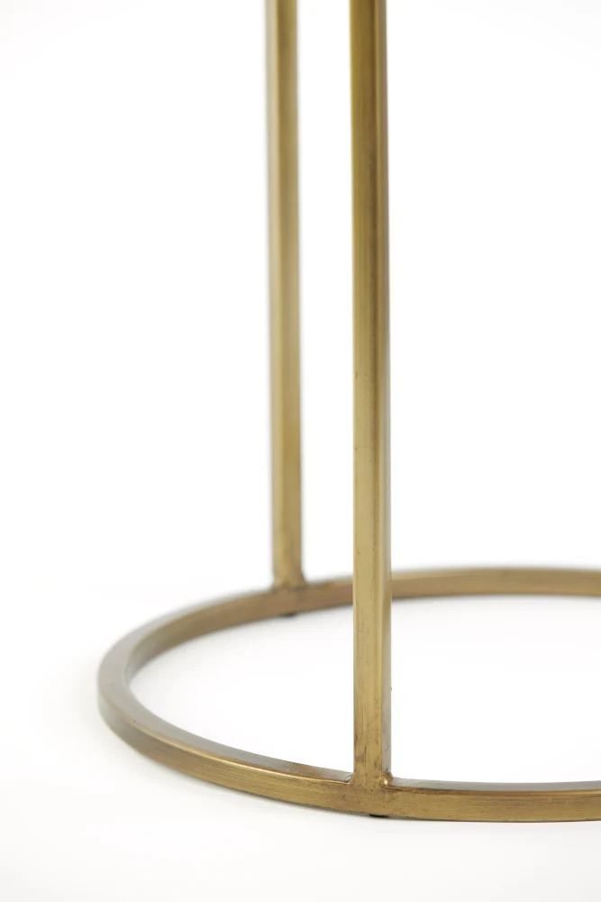 Säulen-Set SOBRINA Achat+bronze Ø30x80cm+Ø35x100cm