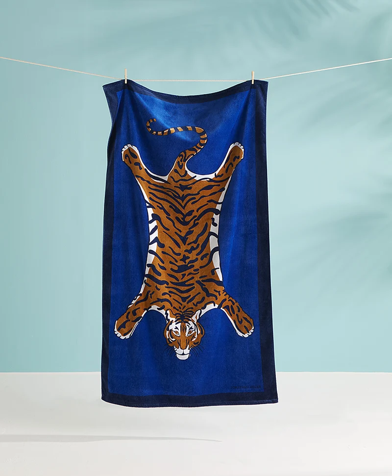 Strandtuch TIGER 100x178cm