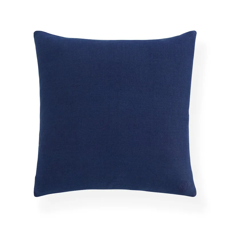 Kissen PICCADILLY SQUARES blau-weiss 50x50cm