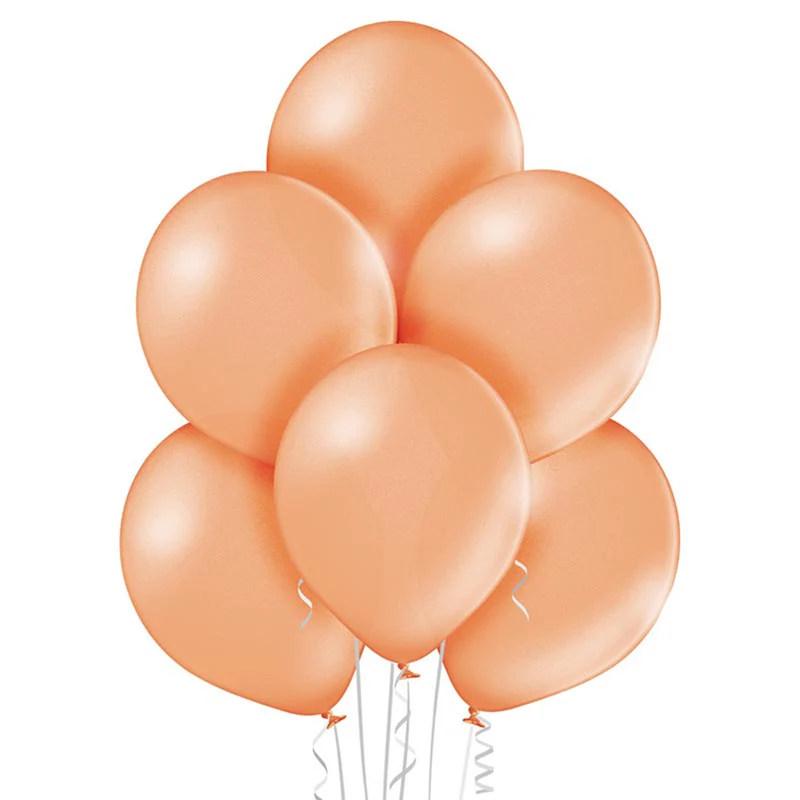 25 Stk. Luftballon Uni Metallic Ø 30cm | Rosegold #091