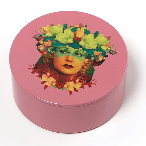 runde Metallbox ROSANA 10,4×6 cm