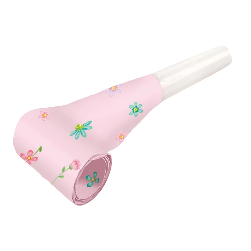 "Beautiful Horses" | 8 Luftrüssel Partytröten 30cm - Rosa