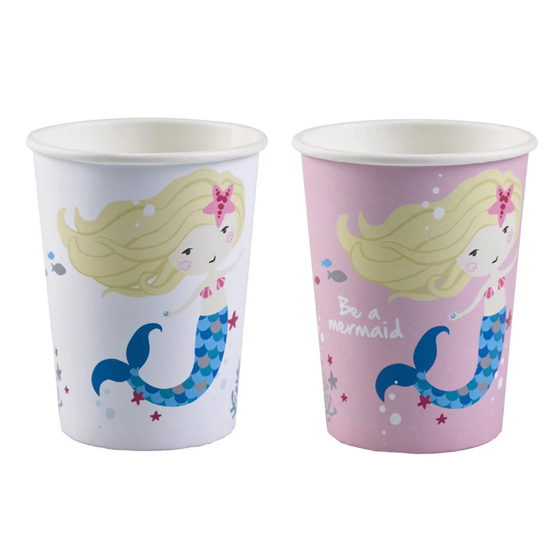 Amscan "Be a Mermaid" Meerjungfrau - Kinder Geburtstag Partydekoration Partygeschirr