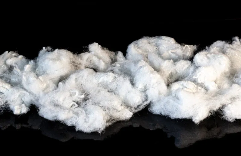 Zupfschnee Weiß | 300 g Deko Schnee | Dekoschnee fluffig & weich | 68202
