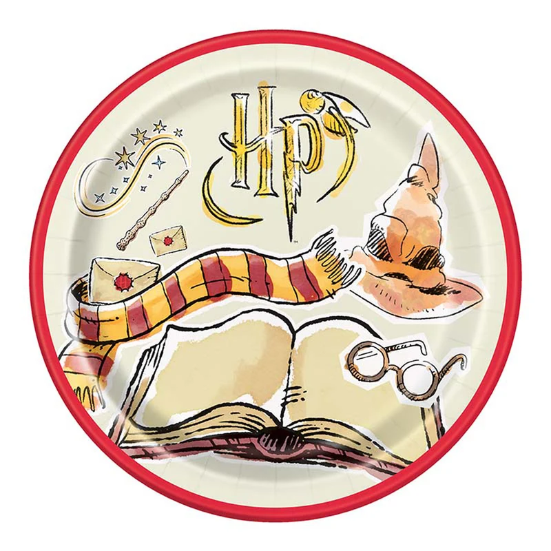 Pappteller "Harry Potter" | Ø23cm/8Stk.