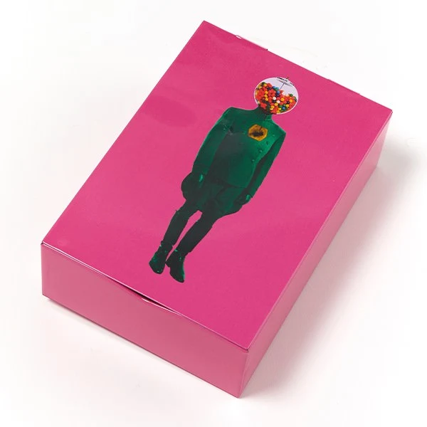 Rechteckige Metallbox CAPTAIN BOMBECK pink