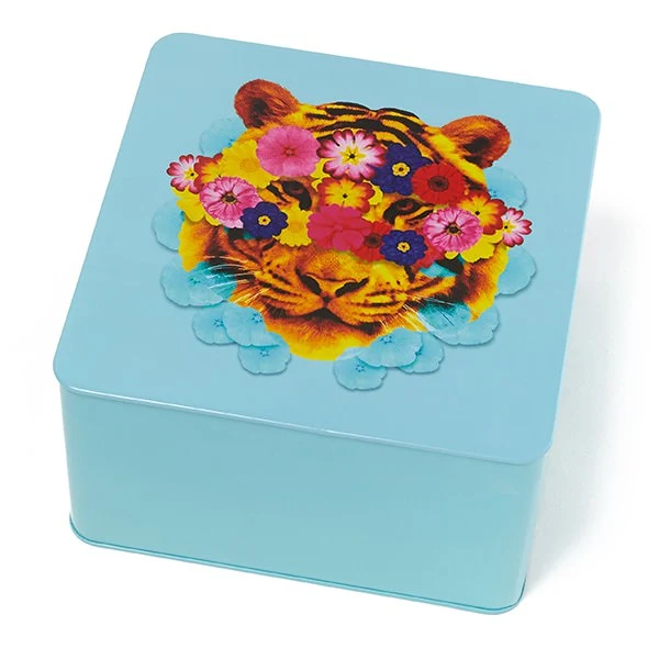 Metallbox MASKTIGER türkis 17,7cm