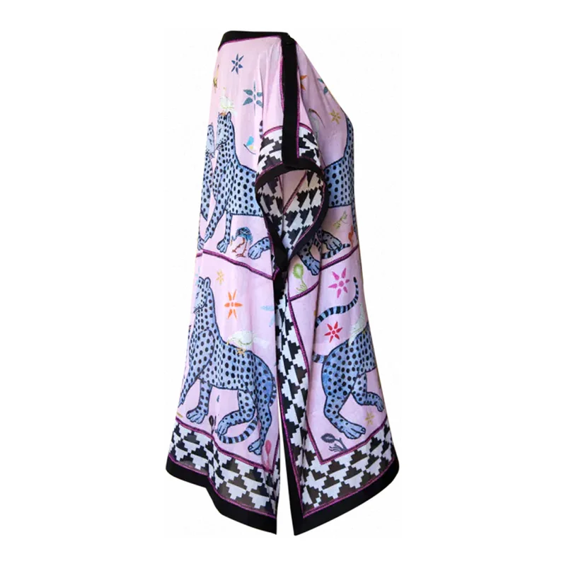 Little Beach Dress PERLA rosa rosé - bunt Baumwolle 92x81-86 cm