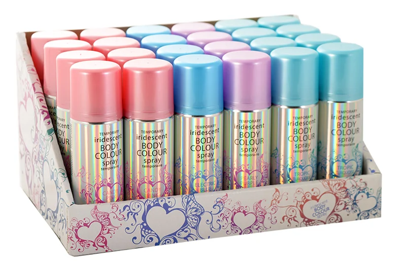 Body Colour Spray - Farbspray Irisierend 100 ml | Farbwahl