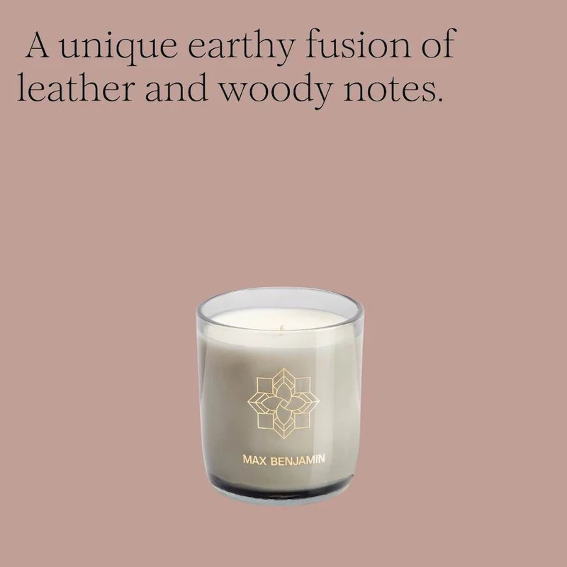 Max Benjamin Duftkerze IRISH LEATHER & OUD 210g
