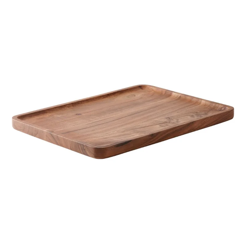 Rechteckiges Tablett BENTO M Akazienholz 40,5x2,5x30cm