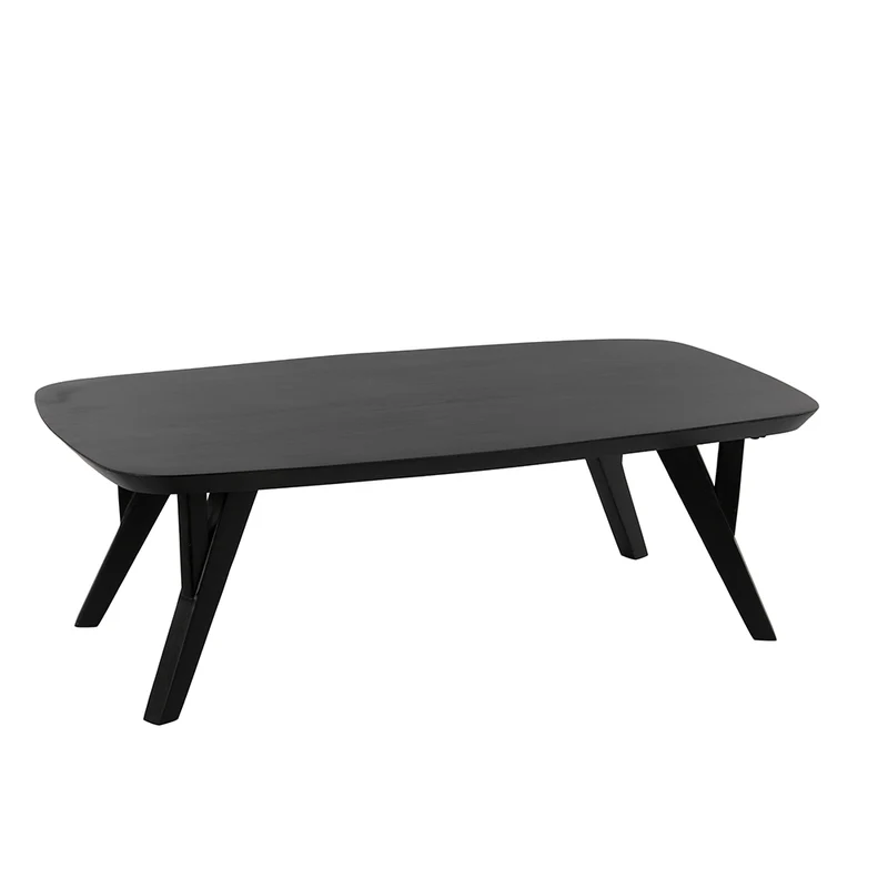 Couchtisch QUENZA Akazia Holz schwarz