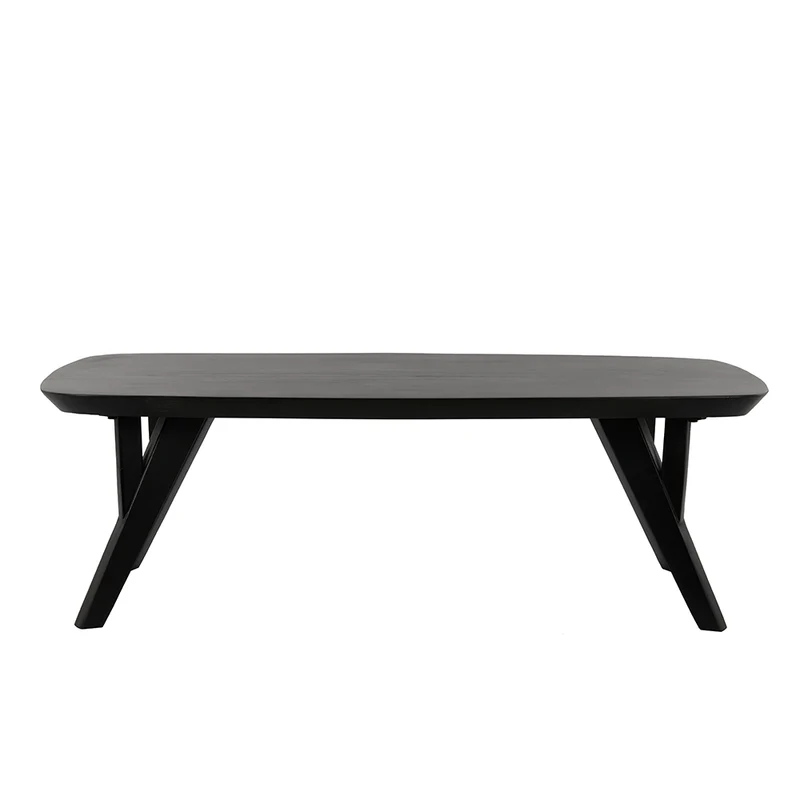 Couchtisch QUENZA Akazia Holz schwarz