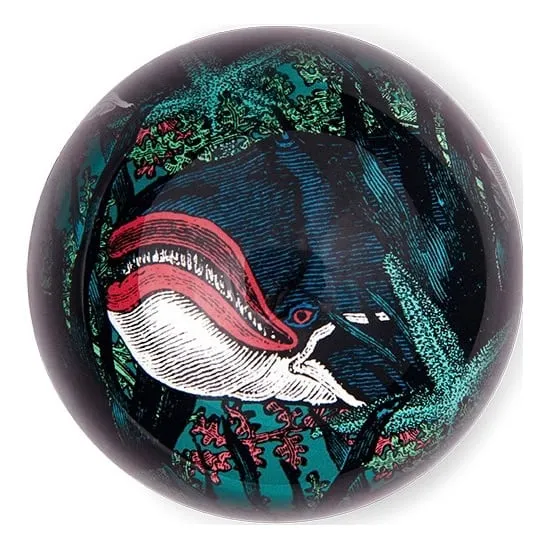Briefbeschwerer CACHATOK Wal-Design - Ø8cm