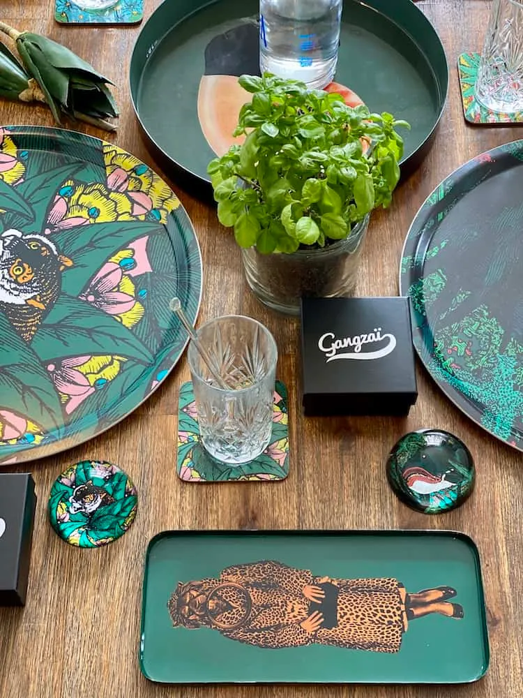 Briefbeschwerer CACHATOK Wal-Design - Ø8cm