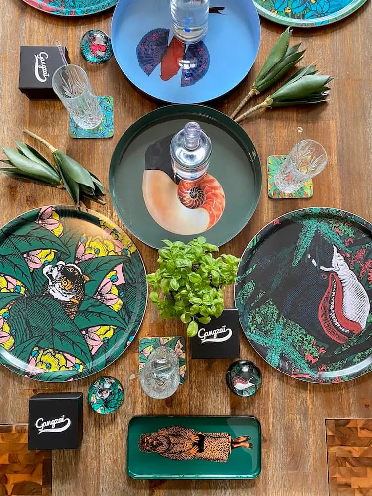 Briefbeschwerer CACHATOK Wal-Design - Ø8cm