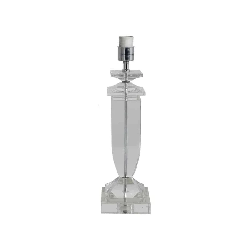 Tischlampe HORNAVAN Glas Papagei ocker 60cm