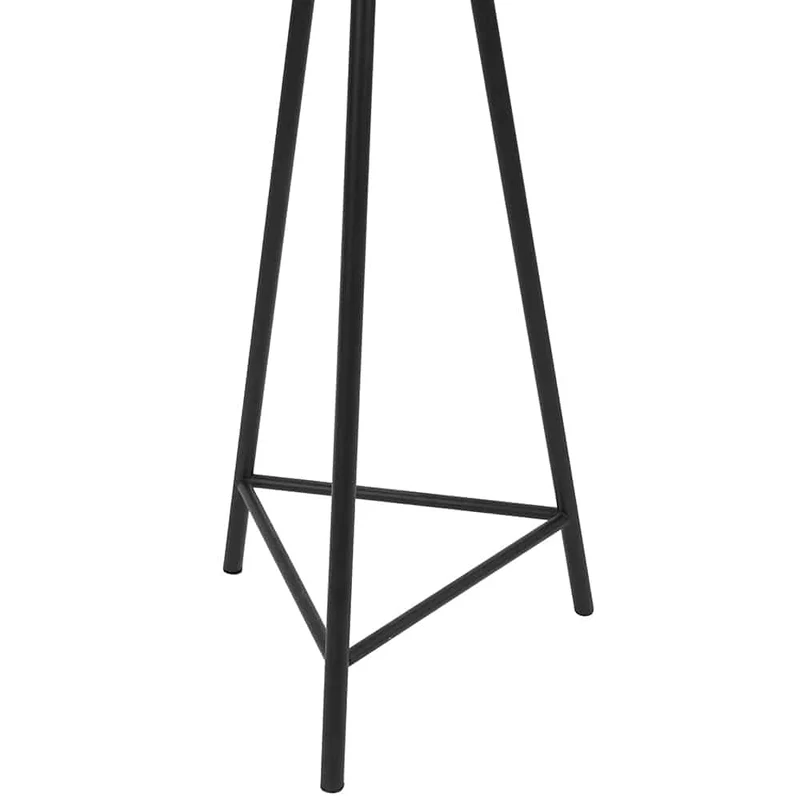 Stehleuchte ADETA Schwarz+matt Ø37x147 cm