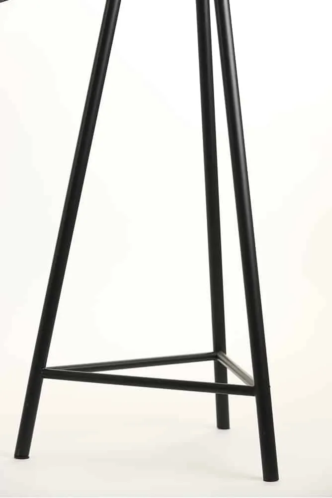Stehleuchte ADETA Gold+matt schwarz Ø37x147 cm