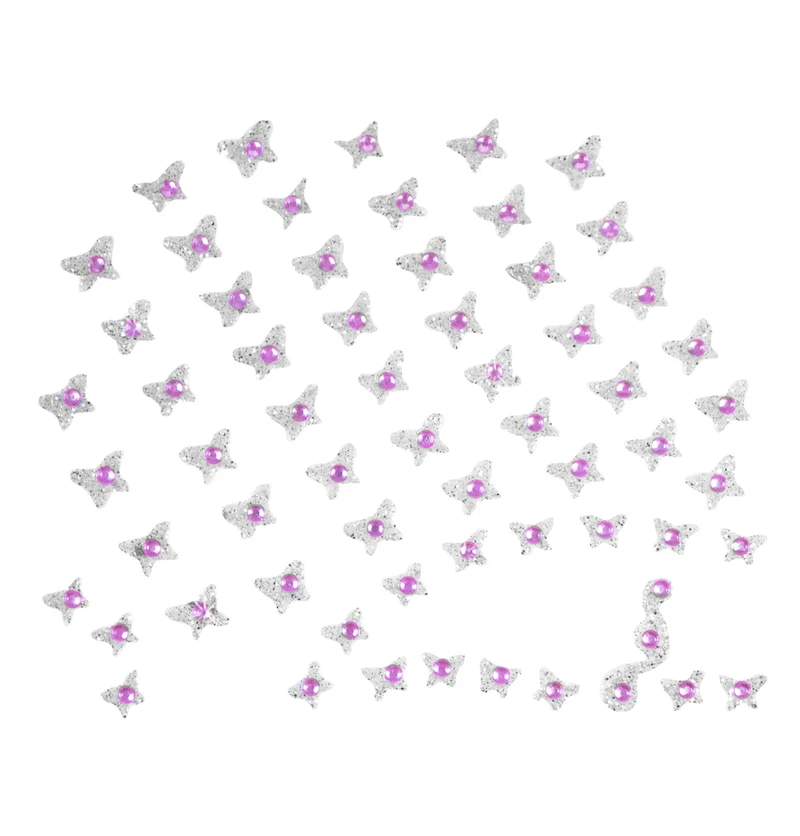Glitzer Sticker für Gesicht und Haar | Farbauswahl - Selbstklebende Glitzersteine