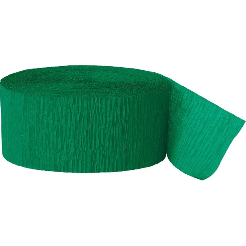 Kreppband Uni 25m Grün