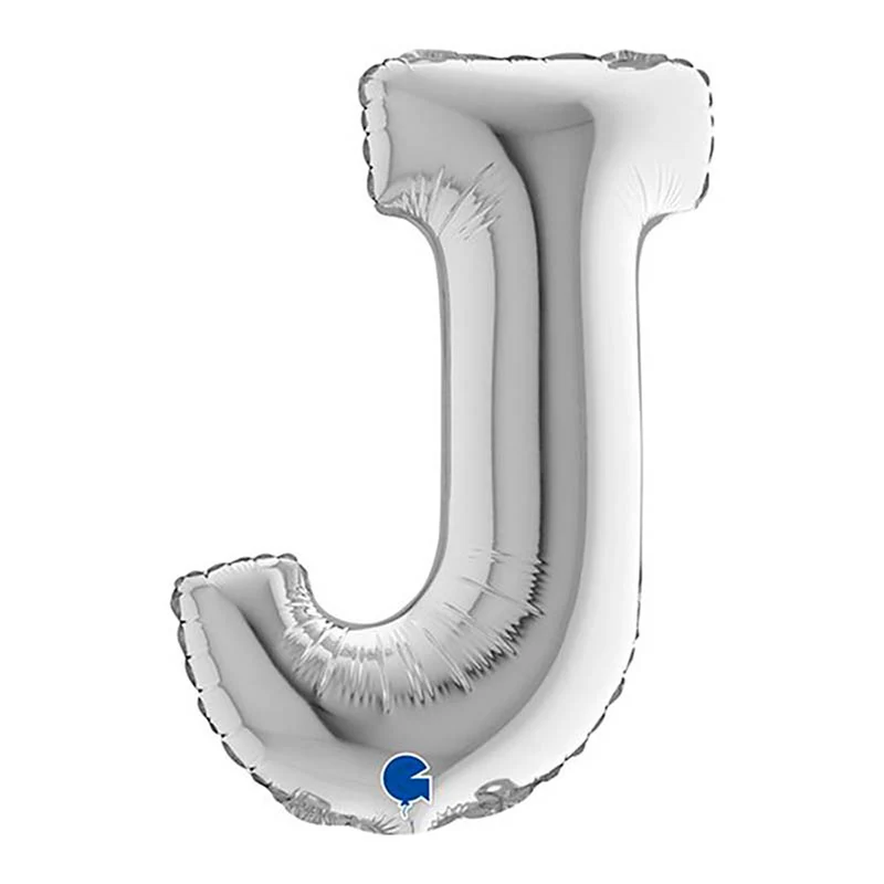 14"/Ø36cm Buchstabe silber | J
