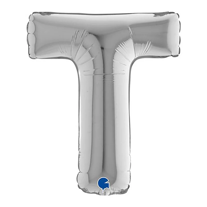 14"/Ø36cm Buchstabe silber | T