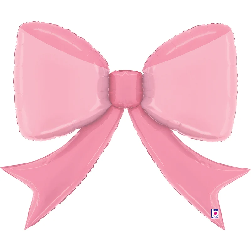 Shape Folienballon "Schleife" Rosa | 104 cm