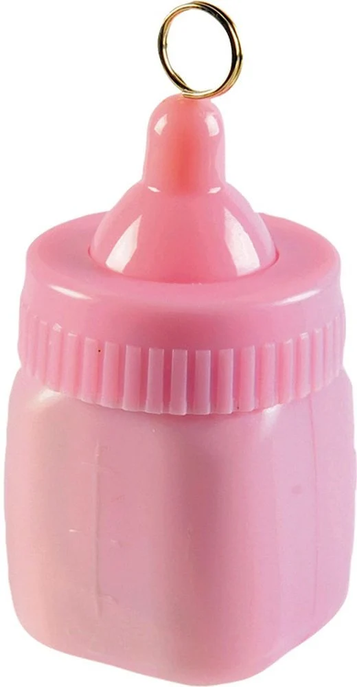 Ballongewicht "Babyflasche" 80g - Rosa